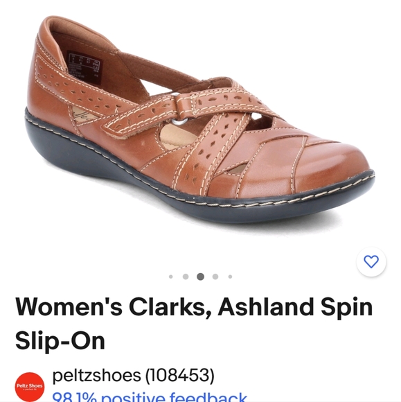 Women's Clark's Ashland Spin Slip On - Picture 8 of 8